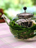 Lemon Grass steeping in a tea pot