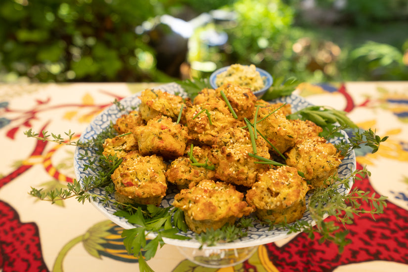 savoury herb muffins