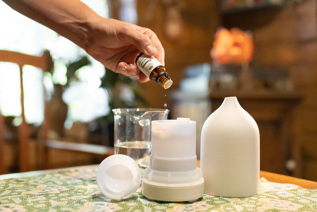 Put Essential Oils in a Humidifier - Old House Journal