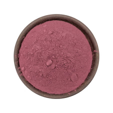 Beetroot powder in a bowl