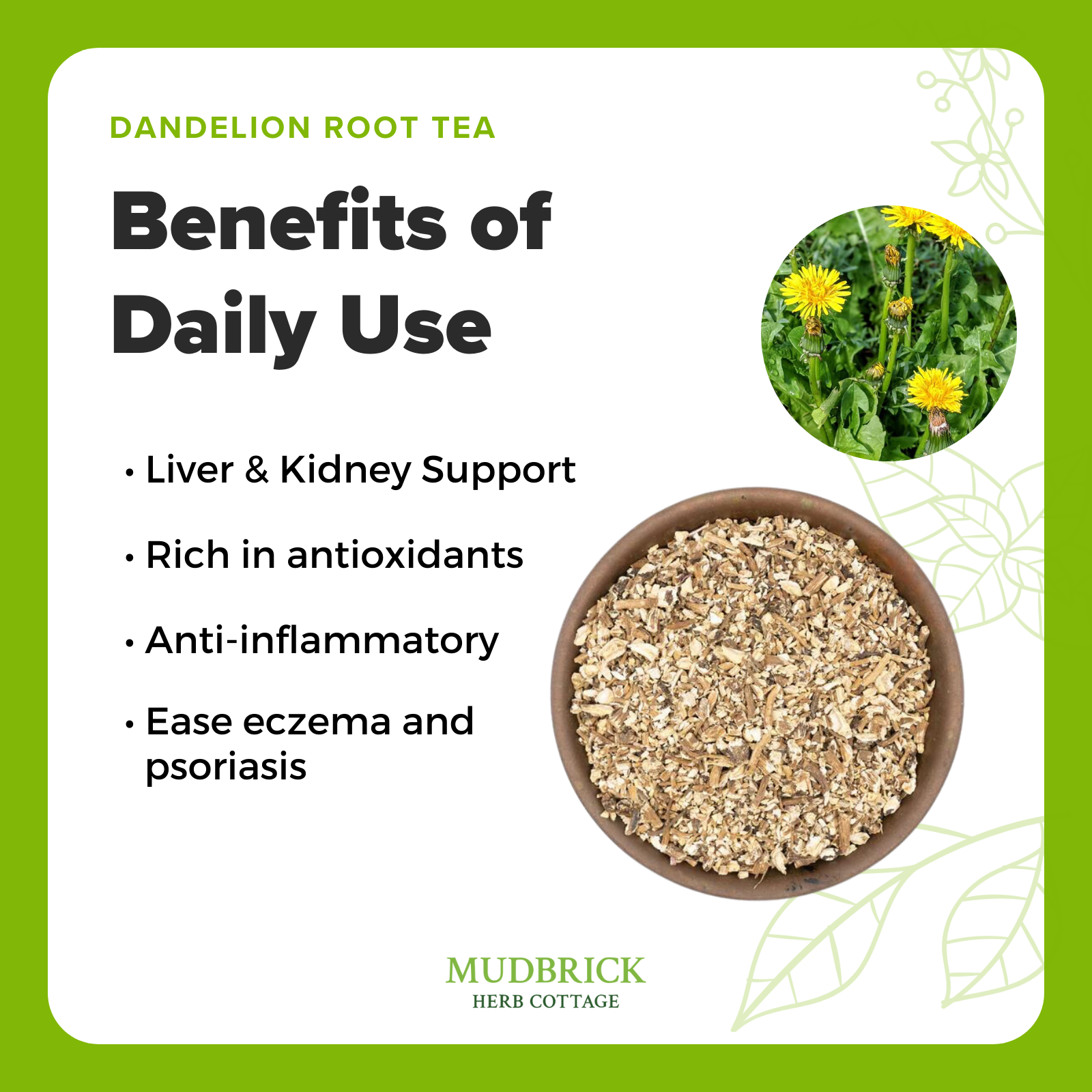 Dandelion juice benefits 2025