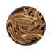 Dried reishi mushroom slices in a bowl