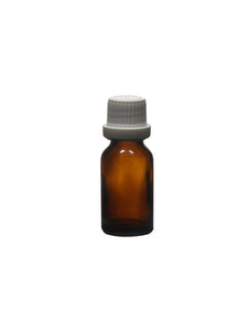 15ml Amber Bottle - Drip Insert (Single)