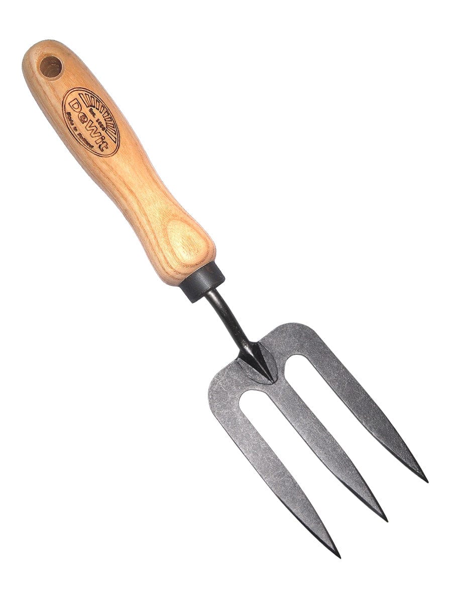 DeWit Handfork Large X-treme Ash Handle - Mudbrick Herb Cottage