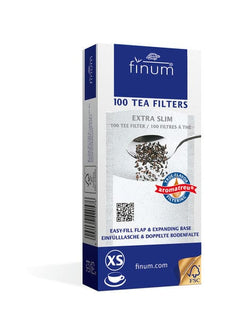 Finum 100 Tea Filters (Extra Slim)