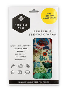 Reusable Beeswax Wrap - Set of 4 S/M/L/XL