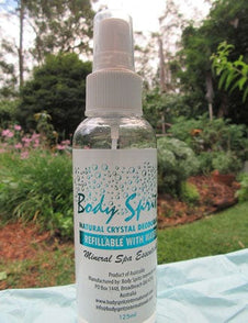Natural Crystal Deodorant - Body Spritz