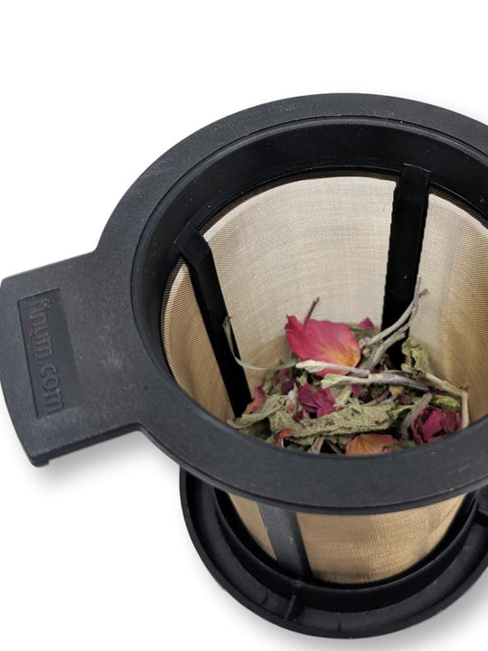 Tea Infuser Basket Finum Brewing Basket Mudbrick Herb Cottage